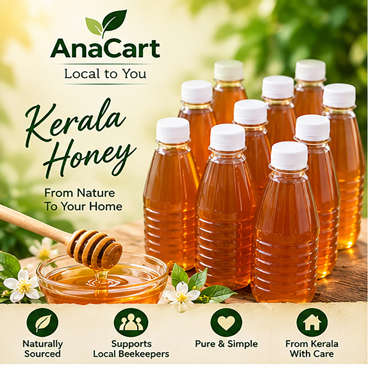 Local Beekeeper Honey – Kerala