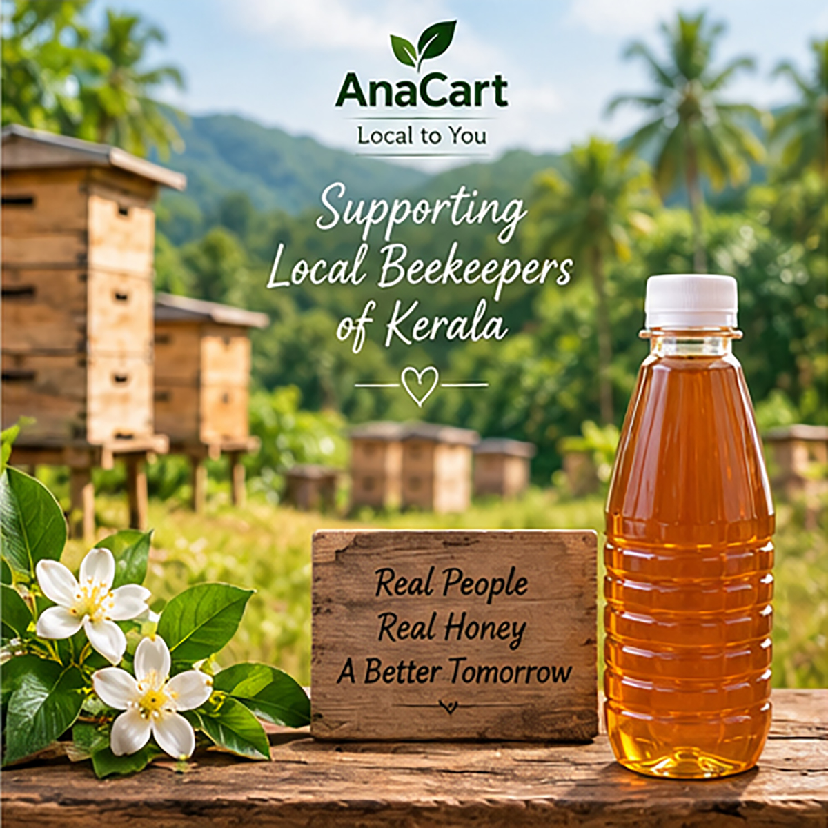 Local Beekeeper Honey – Kerala